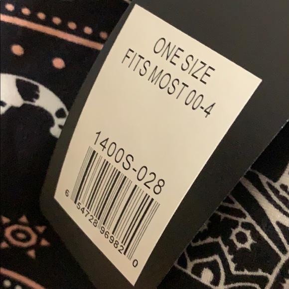 Cozy leggings elephant pattern - Picture 3 of 3